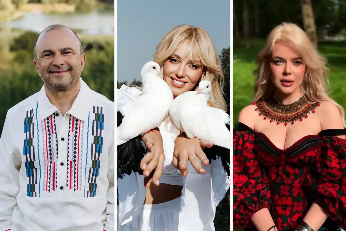 Голуби Полякової, вірші Ребрик: як зірки вітали Україну з Днем Незалежності