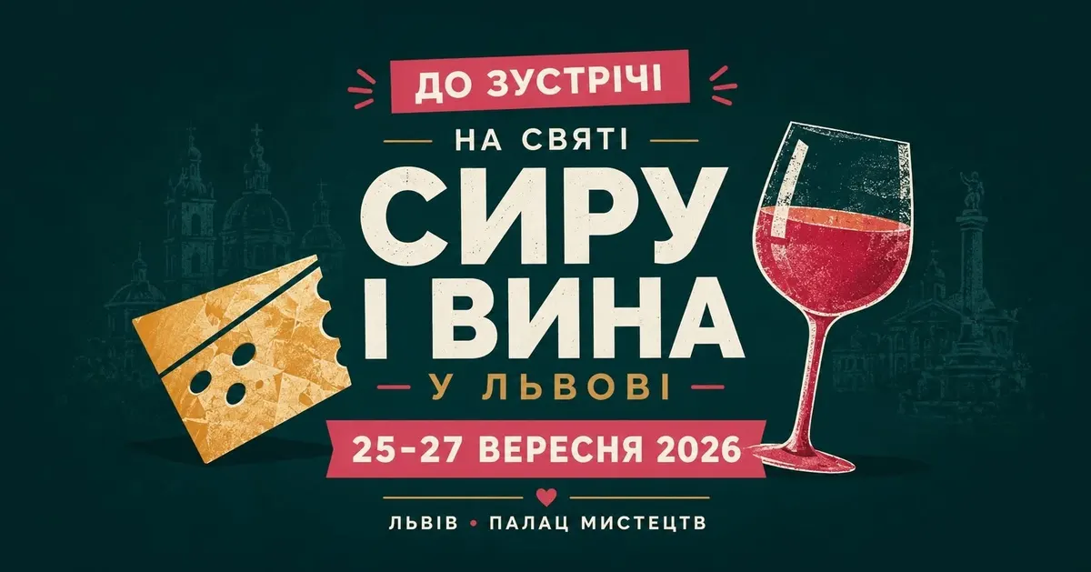 Свято Сиру і Вина у Львові: три дні смаку, історій та підтримки