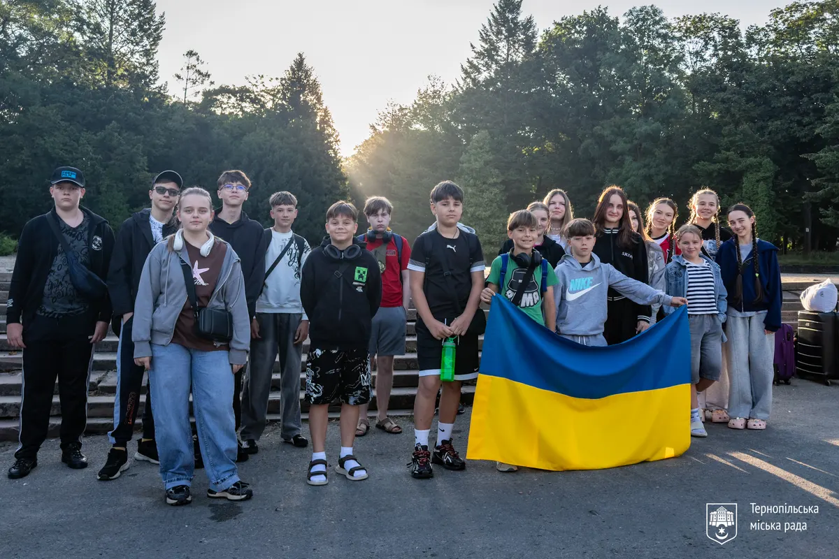 20 дітей військовослужбовців із Тернополя поїхали на відпочинок до Литви
