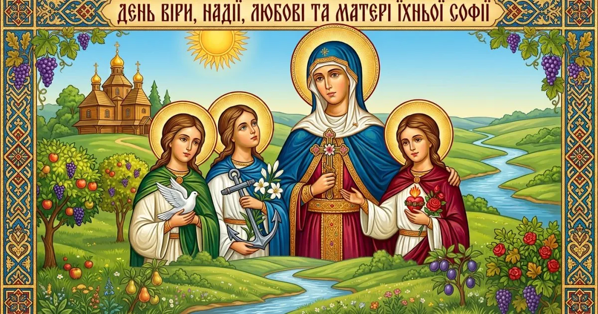 День Віри, Надії, Любові та Софії: дата за новим стилем і народні заборони