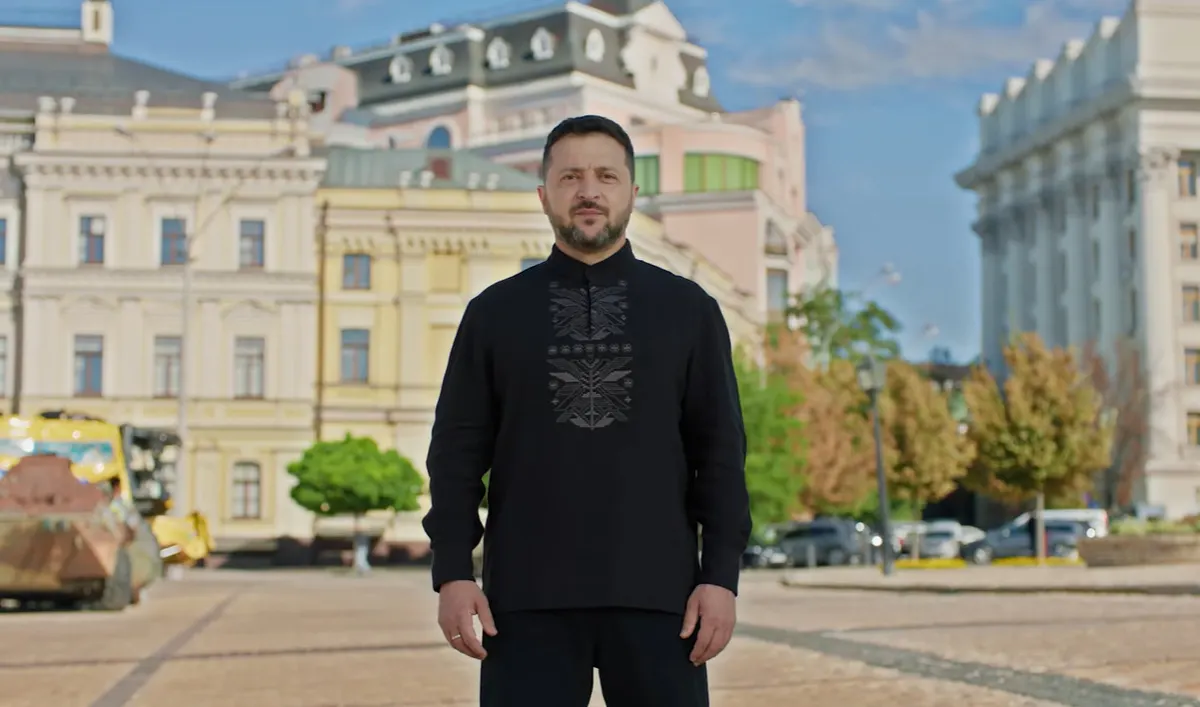 35 років незалежності: Зеленський назвав війну тим, що змінило присмак свята
