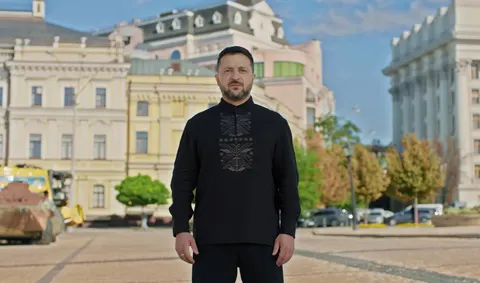 35 років незалежності: Зеленський назвав війну тим, що змінило присмак свята