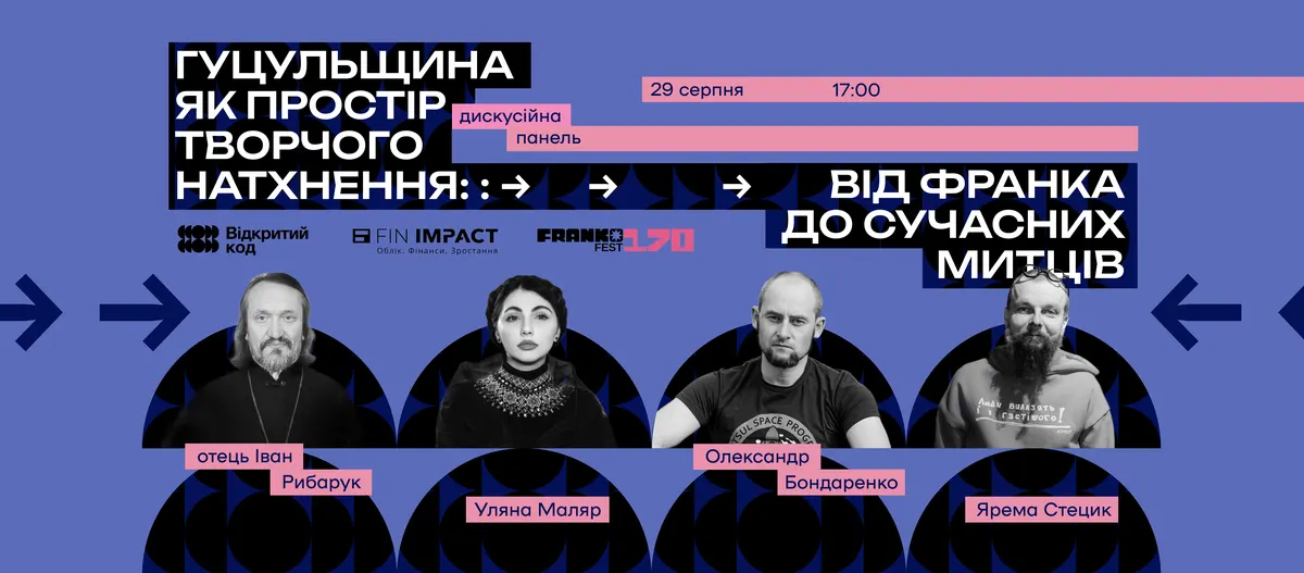 Гуцульщина як джерело натхнення: дискусія у Франківську до 170-річчя Франка